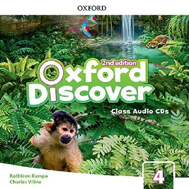 Oxford Discover Second edition 4 Class Audio CDs (3) - Kampa Kathleen