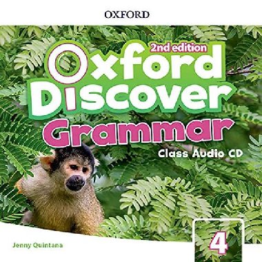 Oxford Discover Second Edition 4 Grammar Class Audio CD - Quintana Jenny