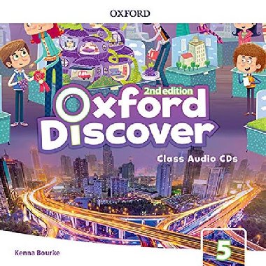 Oxford Discover Second edition 5 Class Audio CDs (4) - Bourke Kenna