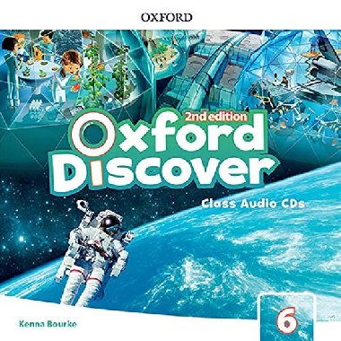 Oxford Discover Second edition 6 Class Audio CDs (3) - Bourke Kenna