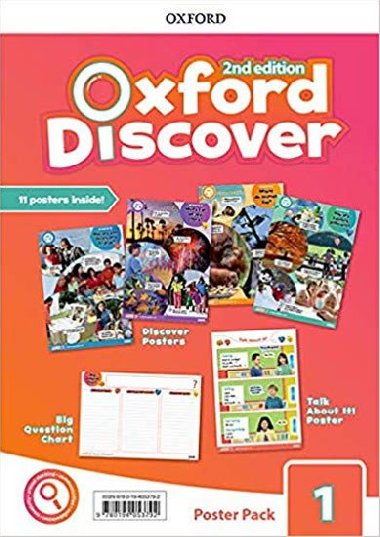 Oxford Discover Second Edition 1 Posters Pack - kolektiv autor