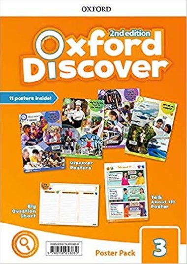 Oxford Discover Second Edition 3 Posters Pack - kolektiv autor