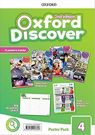 Oxford Discover Second Edition 4 Posters Pack - kolektiv autor
