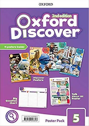Oxford Discover Second Edition 5 Posters Pack - kolektiv autor