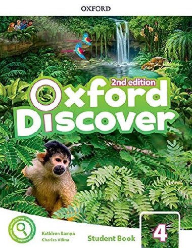 Oxford Discover Second Edition 4 Student Book with App Pack - Kampa Kathleen