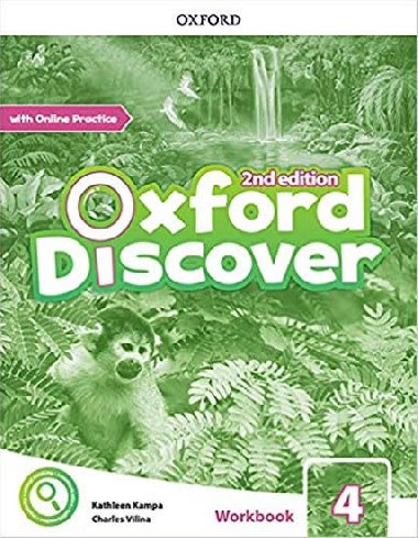 Oxford Discover Second Edition 4 Workbook with Online Practice - Kampa Kathleen