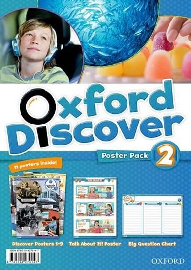 Oxford Discover 2 Poster Pack - kolektiv autor