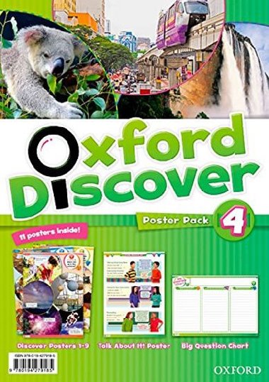 Oxford Discover 4 Poster Pack - kolektiv autor