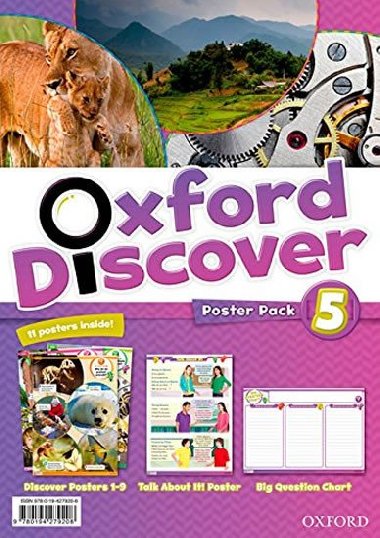 Oxford Discover 5 Poster Pack - kolektiv autor