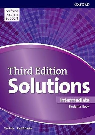 Solutions 3rd Edition Intermediate Students Book and Online Practice Pack International Edition - Falla Tim, Davies Paul A.