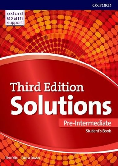 Solutions 3rd Edition Pre-intermediate Students Book and Online Practice Pack International Edition - Falla Tim, Davies Paul A.
