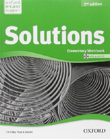 Solutions 2nd Edition Elementary Workbook with Audio CD Pack International Edition - Falla Tim, Davies Paul A.