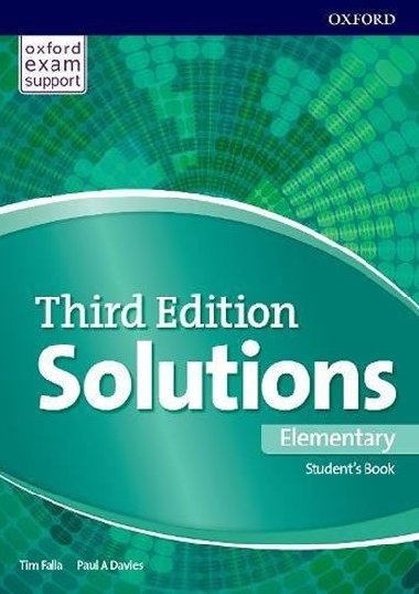 Solutions 3rd Edition Elementary Students Book and Online Practice Pack International Edition - Falla Tim, Davies Paul A.