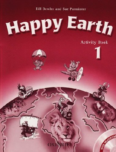 Happy Earth 1 Activity Book with MultiRom Pack - Bowler Bill, Parminter Sue