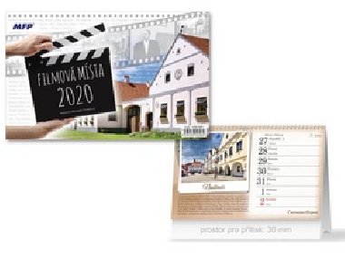 Filmov msta - stoln kalend 2020 - MFP Paper