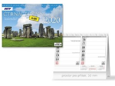 trnctidenn MAXI - stoln kalend 2020 - MFP Paper