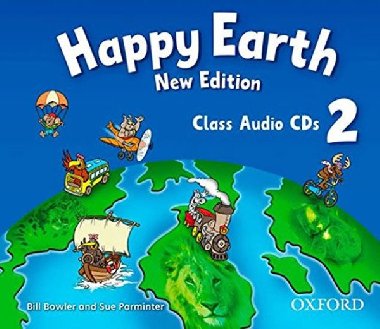 Happy Earth New Edition 2 Class Audio CDs /2/ - Bowler Bill, Parminter Sue