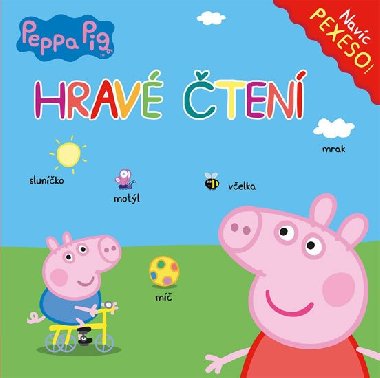 Peppa Pig - Hravé čtení s pexesem - Egmont