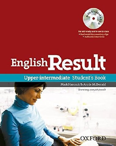 English Result Upper Intermediate Students Book + DVD Pack - Hancock Mark