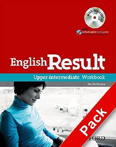 English Result Upper Intermediate Workbook with Key + MultiRom Pack - McKenna Joe