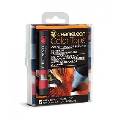 Set Chameleon Color Tops, 5ks - tepl tny - neuveden