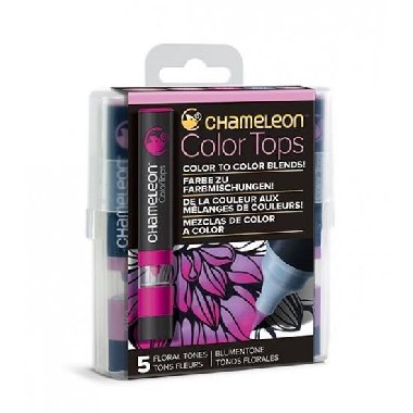 Set Chameleon Color Tops, 5ks - rov tny - neuveden