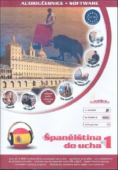 panltina do ucha 1 - Audiouebnice + software pack 5 CD - Eddica