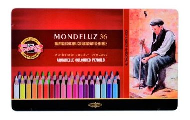 Koh-i-noor souprava akvarelových pastelek 36 ks Mondeluz - neuveden