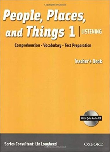 People, Places and Things Listening 1 Teachers Book + Audio CD Pack - kolektiv autor