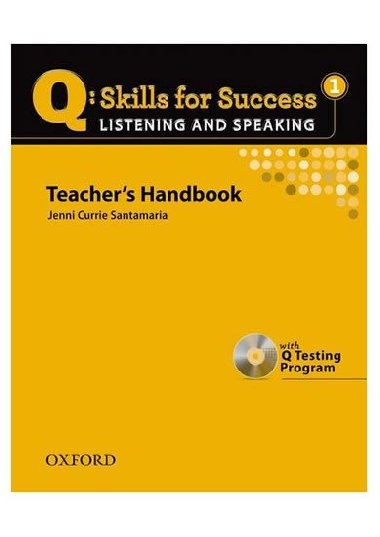 Q: Skills for Success 1 Listening & Speaking Teachers Handbook with Q Testing Program - kolektiv autor