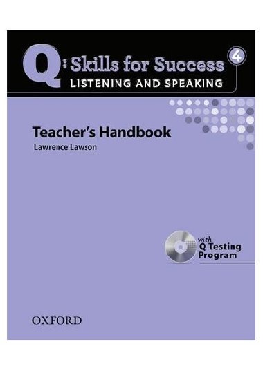 Q: Skills for Success 4 Listening & Speaking Teachers Handbook with Q Testing Program - kolektiv autor