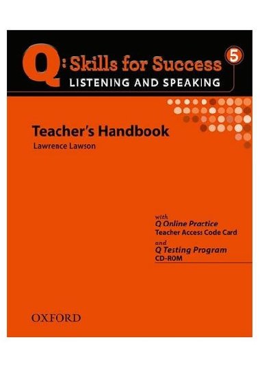 Q: Skills for Success 5 Listening & Speaking Teachers Handbook with Q Testing Program - kolektiv autor