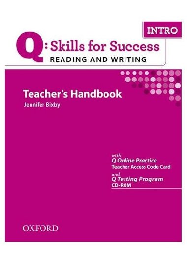 Q: Skills for Success Intro Reading & Writing Teachers Handbook with Q Testing Program - kolektiv autor