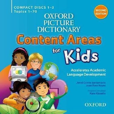 Oxford Picture Dictionary: Content Areas for Kids Second Edition Audio CDs /3/ - kolektiv autor