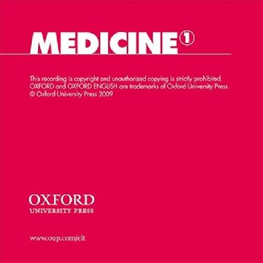 Oxford English for Careers: Medicine 1 Class Audio CD - kolektiv autor