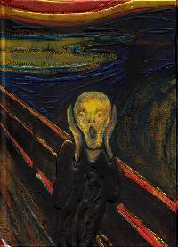 Notebook Edvard Munch Scream - Flame Tree
