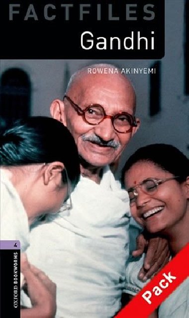 Oxford Bookworms Factfiles New Edition 4 Gandhi with Audio Mp3 Pack - kolektiv autor