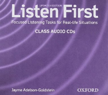 Listen First: Class Audio CDs (3) - kolektiv autor