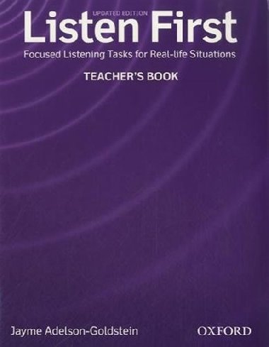 Listen First: Teachers Book - kolektiv autor