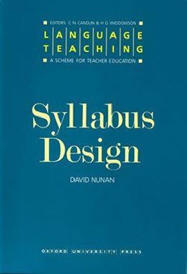 Language Teaching Series: Syllabus Design - kolektiv autor