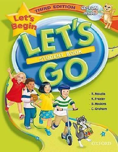 Lets Go Third Edition Lets Begin Students Book + CD-ROM - kolektiv autor