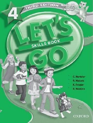 Lets Go Third Edition 4 Skills Book + Audio CD Pack - kolektiv autor