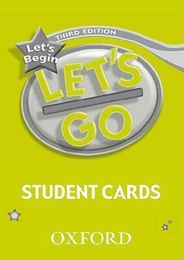 Lets Go Third Edition Lets Begin Students Cards - kolektiv autor