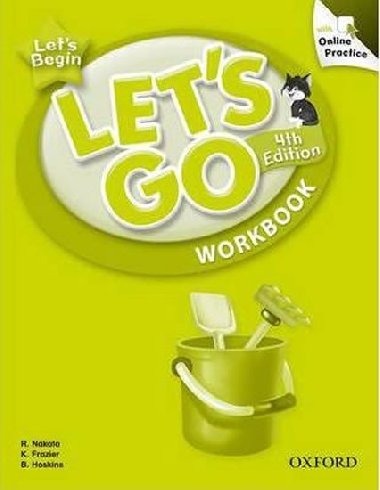 Lets Go Fourth Edition Lets Begin Workbook with Online Practice Pack - kolektiv autor