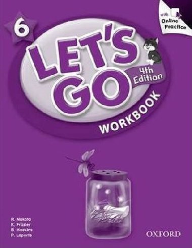 Lets Go Fourth Edition 6 Workbook with Online Practice Pack - kolektiv autor