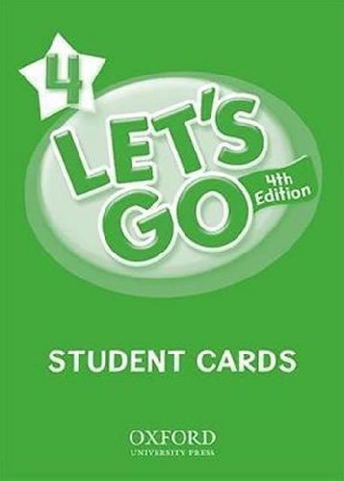 Lets Go Fourth Edition 4 Student Cards - kolektiv autor
