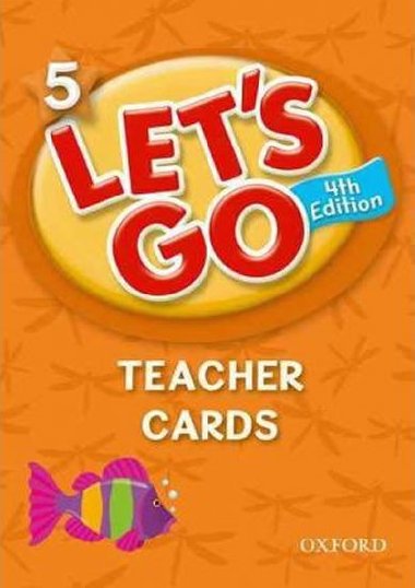 Lets Go Fourth Edition 5 Teacher Cards - kolektiv autor