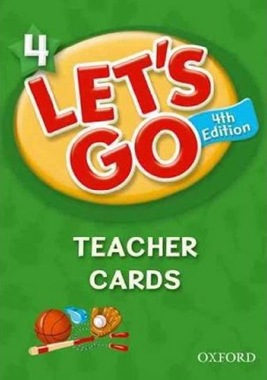 Lets Go Fourth Edition 4 Teacher Cards - kolektiv autor