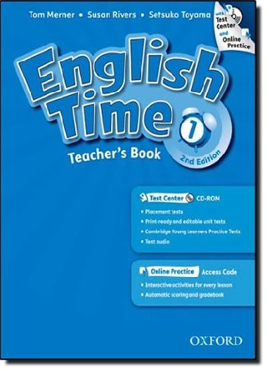 English Time 2nd Edition 1 Teachers Book + Test Center CD-Rom and Online Practice Pack - kolektiv autor