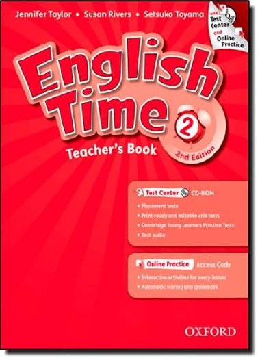 English Time 2nd Edition 2 Teachers Book + Test Center CD-Rom and Online Practice Pack - kolektiv autor